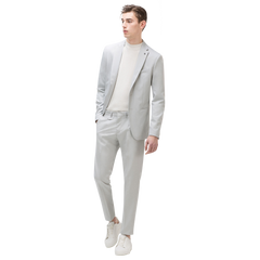 Suit Breast pocket detail Classic button fastening Pin lapel detail